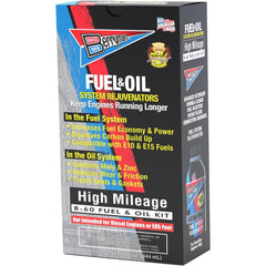 Automotive Fuel System & Restoration Kits; Type: High Mileage B-60 Fuel & Oil Rejuvenators Kit; Contents: (2) 15 oz Pour Can; Number Of Pieces: 2; Container Type: Can