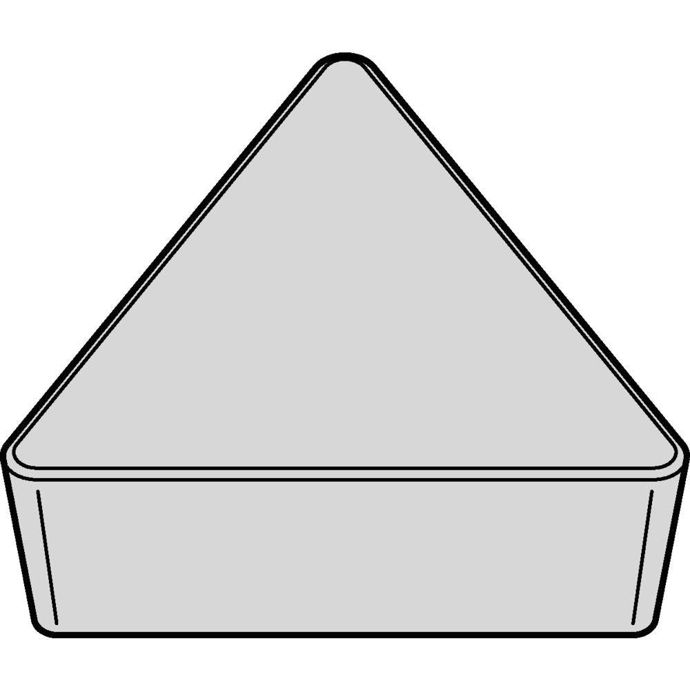 Turning Insert: TPU322 KCP25C, Carbide