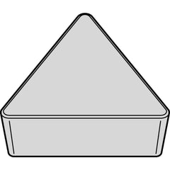 Turning Insert: TPU322 KCP25C, Carbide