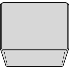 Turning Insert: SPU633 KCP25C, Carbide