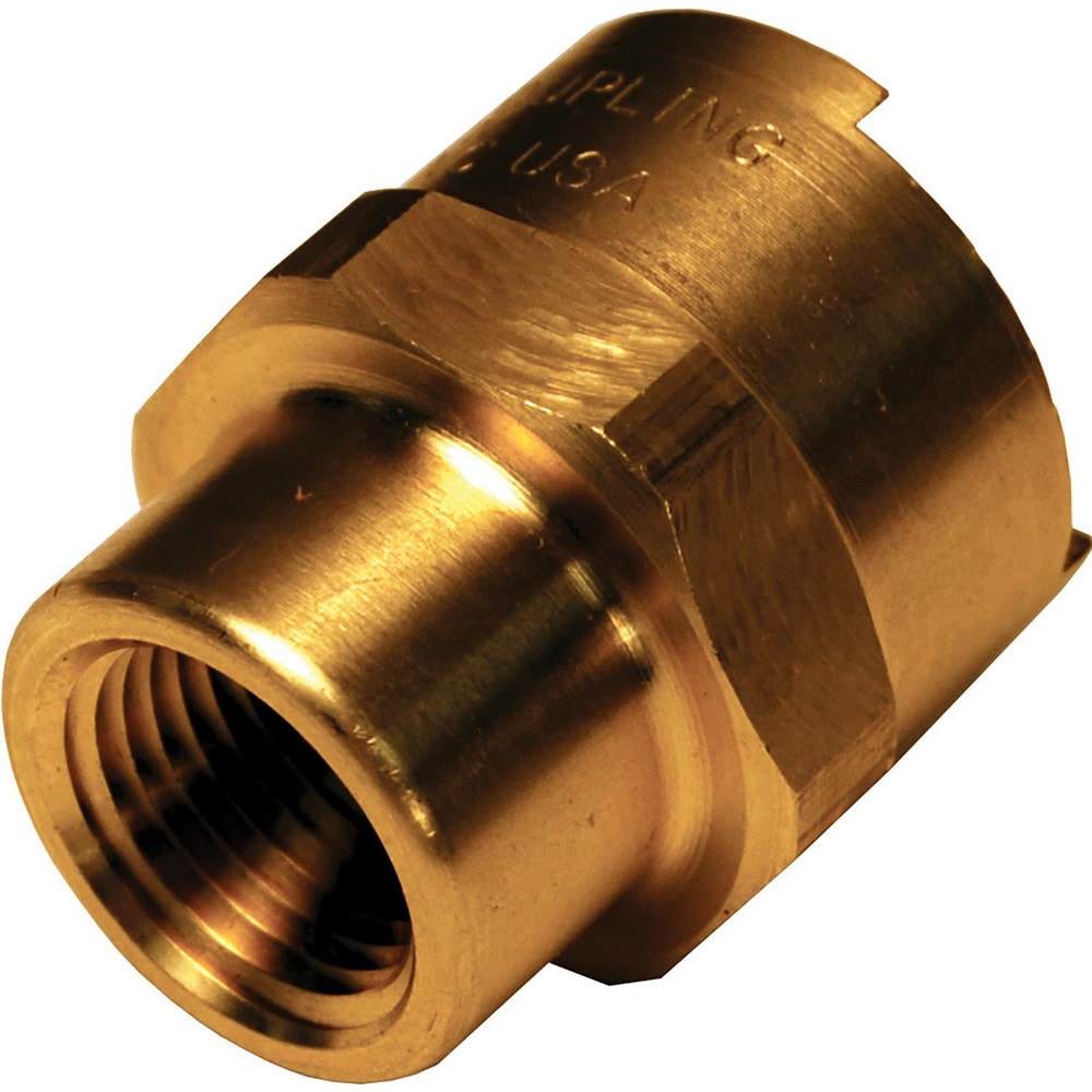 Pneumatic Hose Fittings & Couplings; Fitting Type: Air Hose; Type: Coupler; Coupling Type: Coupler; Interchange Type: Bowes; Thread Type: NPTF; Coupler Size: 0.5; Material: Brass; Thread Standard: Female NPT