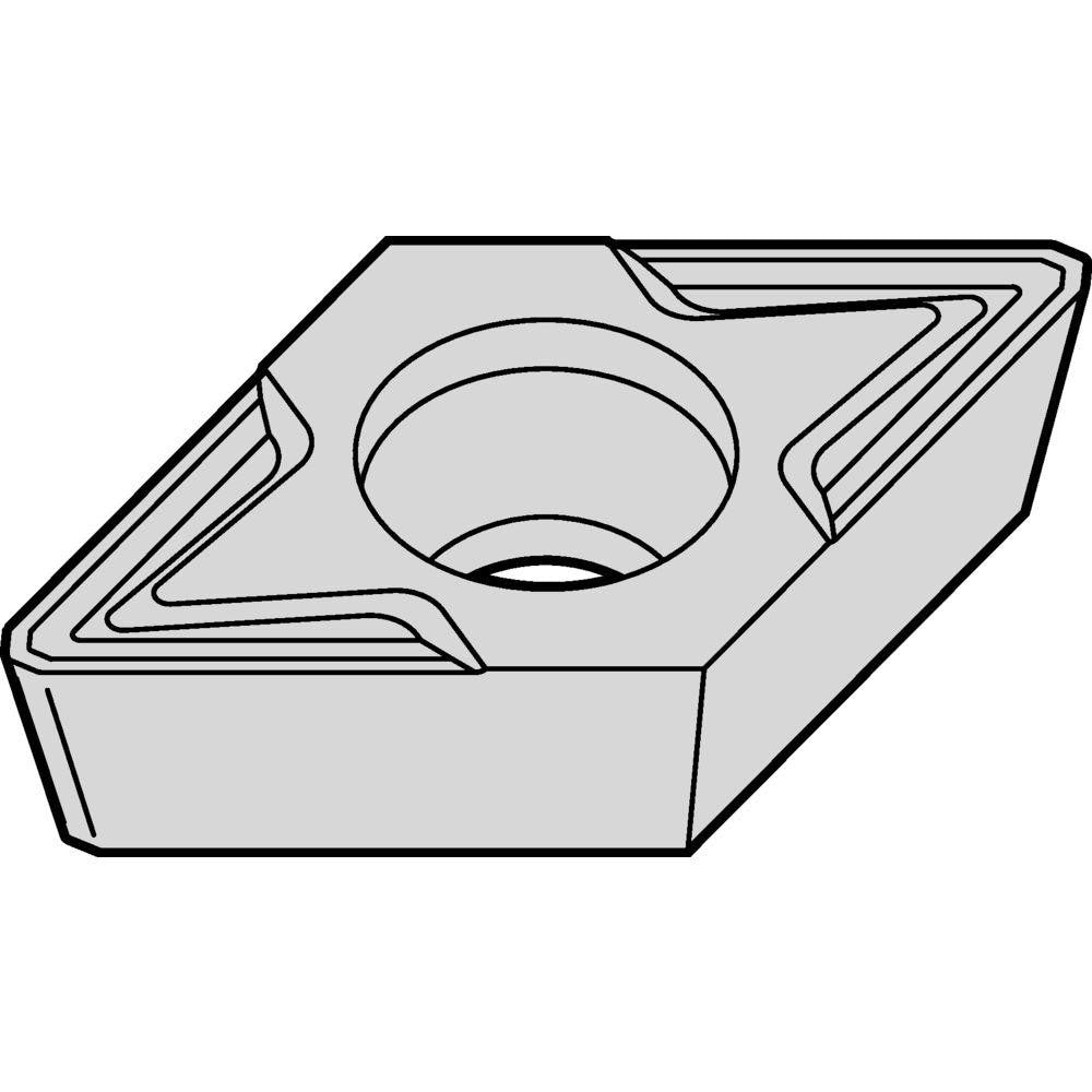 Turning Insert: DCMT3252MW KCP25C, Carbide