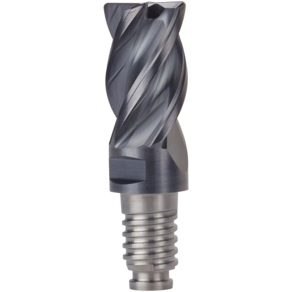 Corner Radius & Corner Chamfer End Mill Heads; Mill Diameter (mm): 15.88; Mill Diameter (Inch): 5/8; Chamfer Width (mm): 0.510; Chamfer Angle: 45.000; Length of Cut (Inch): 15/16; Length of Cut (mm): 23.8100; Number Of Flutes: 4