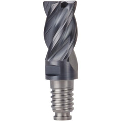 Corner Radius & Corner Chamfer End Mill Heads; Mill Diameter (mm): 15.88; Mill Diameter (Inch): 5/8; Chamfer Width (mm): 0.510; Chamfer Angle: 45.000; Length of Cut (Inch): 15/16; Length of Cut (mm): 23.8100; Number Of Flutes: 4