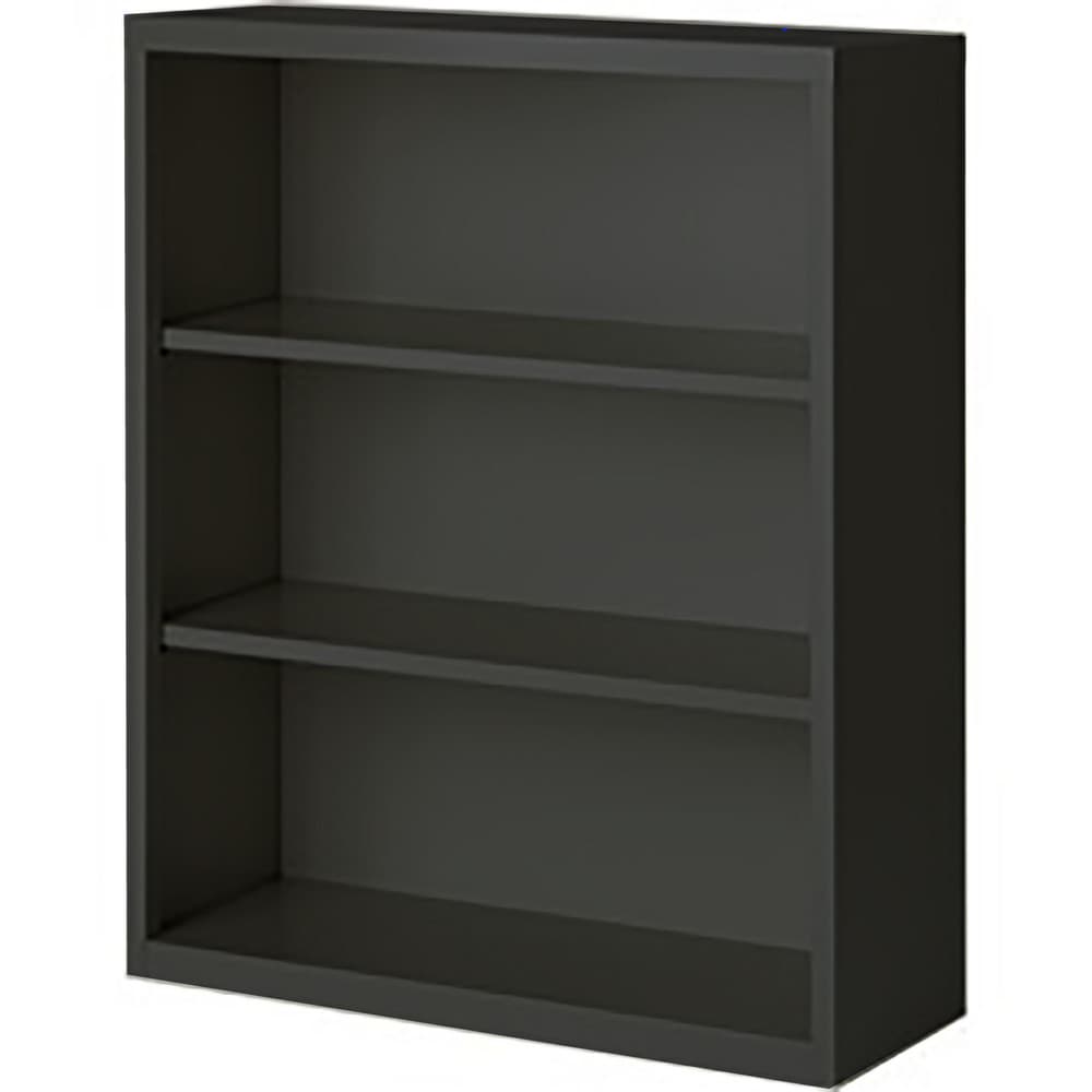 Bookcases; Overall Height: 42; Overall Width: 36; Overall Depth: 18; Material: Steel; Color: Putty; Shelf Weight Capacity: 160