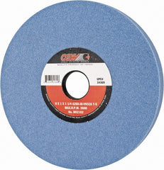 Surface Grinding Wheel: 8" Dia, 1" Thick, 1-1/4" Arbor, 60 Grit