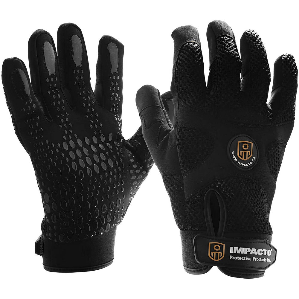 Work Gloves: Impacto BG408, Size Small, Synthetic Leather Lined, Synthetic Leather, Impact