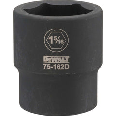 Impact Socket: 3/4" Drive, 1-5/16" Socket, Hex Drive