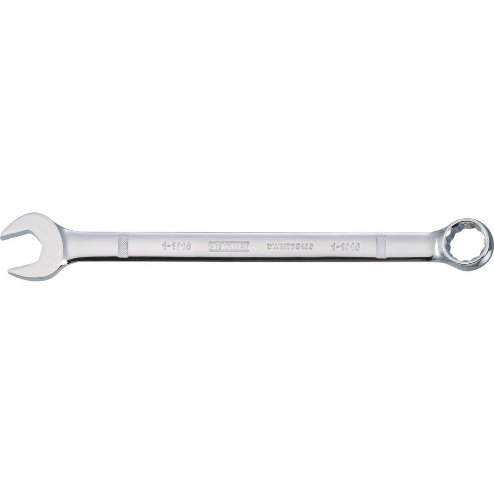 Combination Wrench: 1-1/16" Head Size, 15 deg Offset