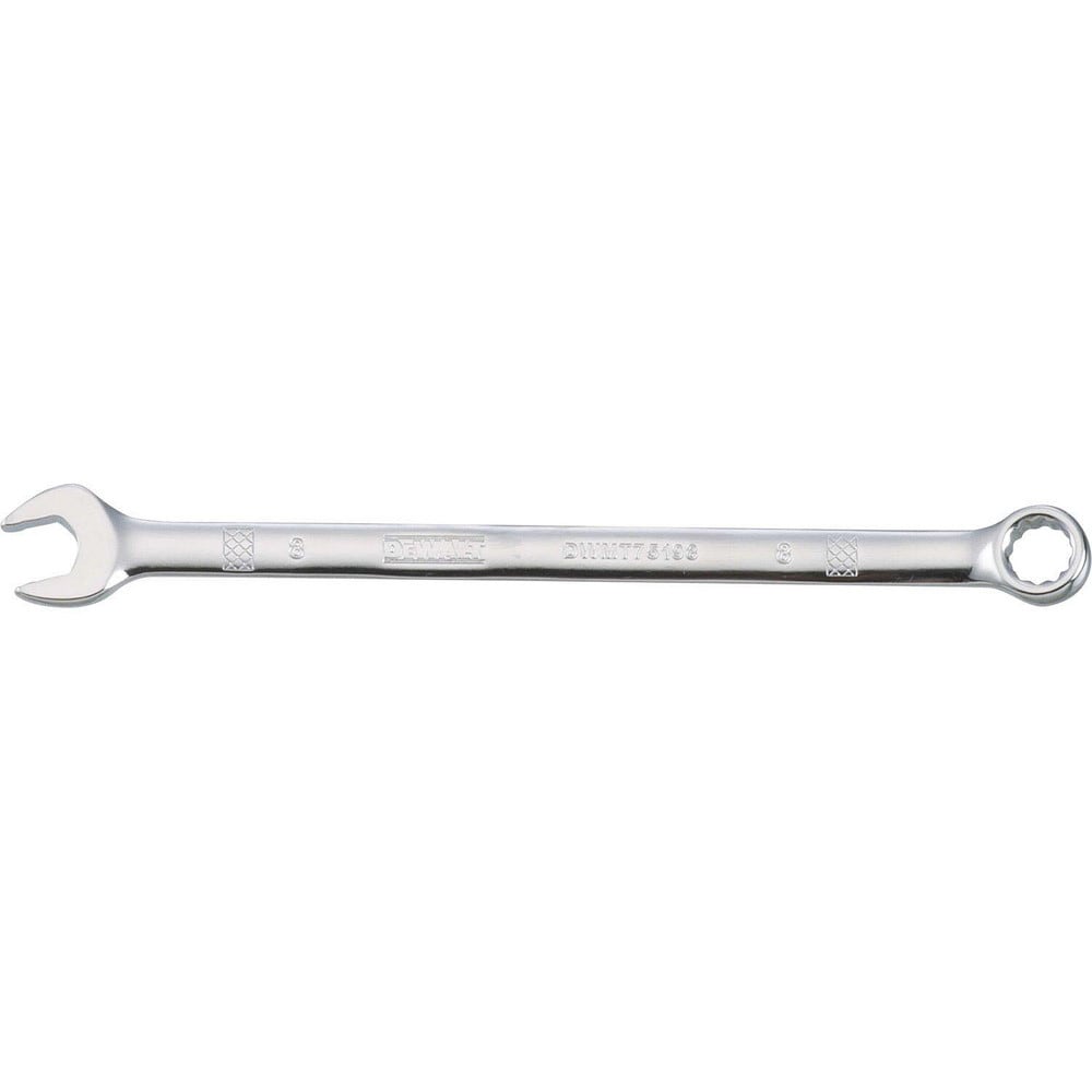 Combination Wrench: 8.00 mm Head Size, 15 deg Offset