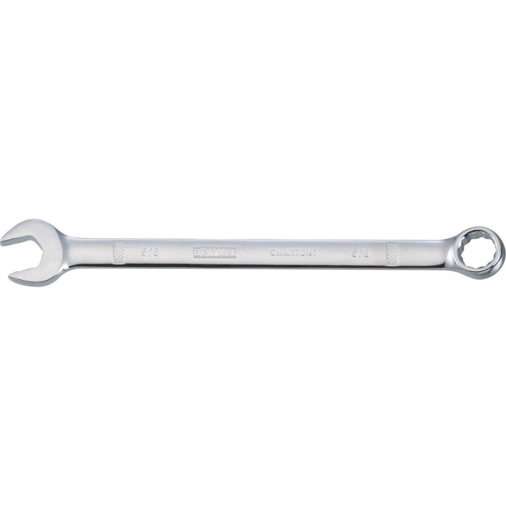 Combination Wrench: 5/8" Head Size, 15 deg Offset