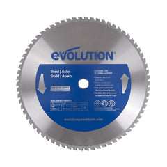 Wet & Dry-Cut Saw Blade: 15" Dia, 1" Arbor Hole, 70 Teeth