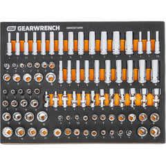 Deep Standard Socket Set: 89 Pc,