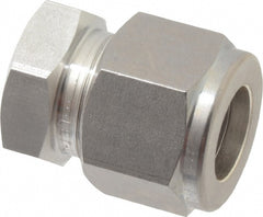 Compression Tube End Cap: 3/4-20, 1/2" Tube OD, Compression