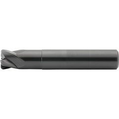 Corner Radius End Mill: 12 mm Dia, 9.00 mm LOC, 1.50 mm Radius, 4 Flute, Ceramic