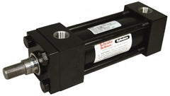 NFPA Tie Rod Cylinders; Actuation: Double Acting; Bore Diameter: 3.2500; Rod Diameter: 1.375 in; Body Material: Steel; Port Size: 3/4 in; Stroke Length: 4.00