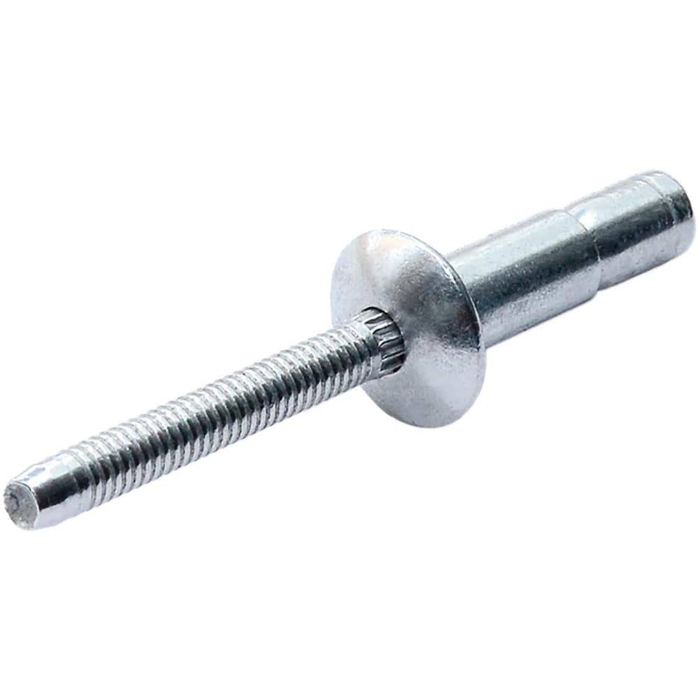 Structural Blind Rivet: Large Flange Head, Aluminum Body, Aluminum Mandrel