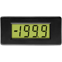 Panel Meters; Panel Meter Type: Panel Meter; Power Measurement Type: DC Voltmeter; Panel Meter Display Type: Digital LCD; Maximum Input Voltage: 15