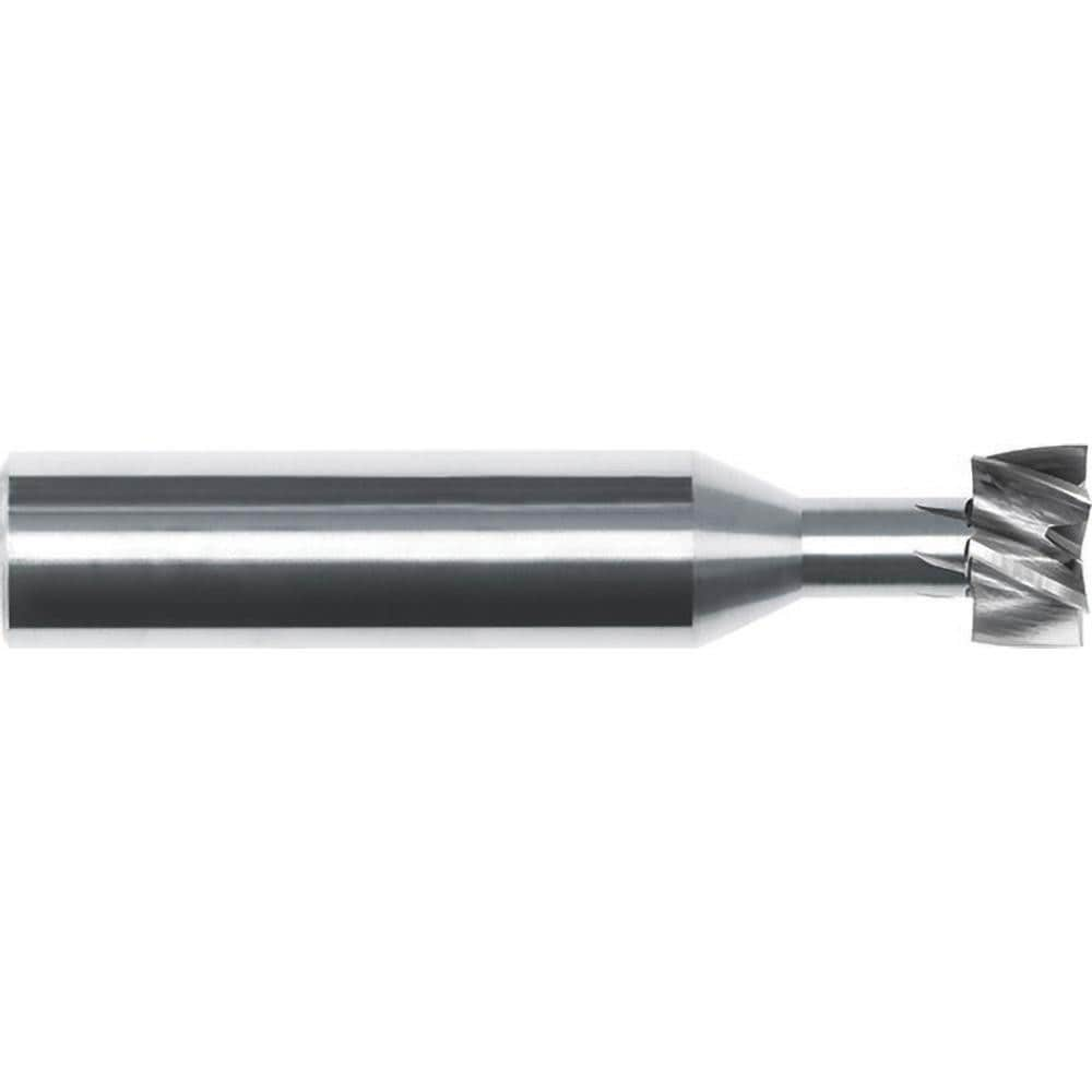 Woodruff Keyseat Cutter: 5/8" Cut Dia, 5/8" Cut Width, 5/8" Shank Dia, Straight Tooth