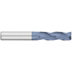 Corner Radius End Mill: 5/16" Dia, 1-1/8" LOC, 0.0150" Radius, 3 Flute, Solid Carbide