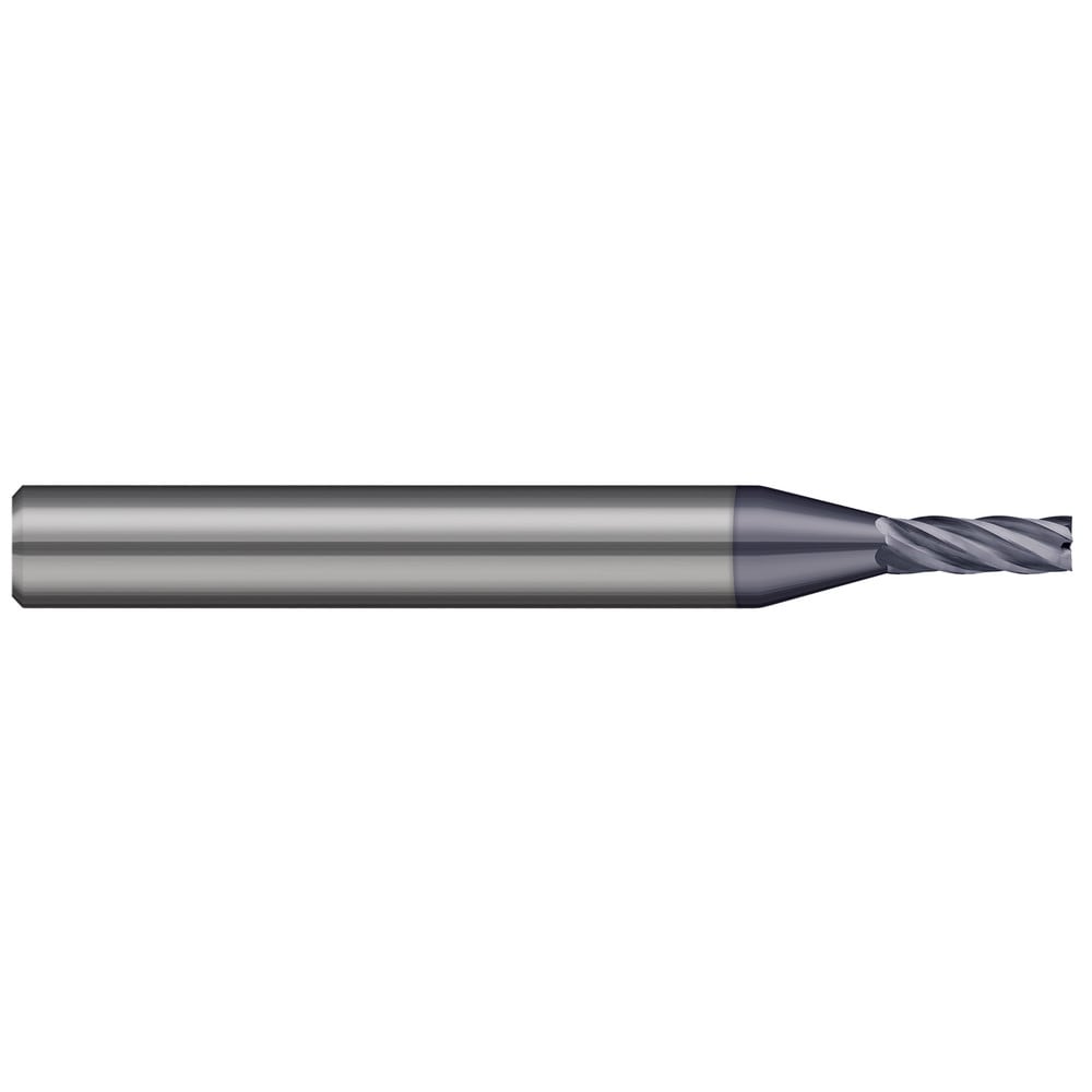 Square End Mill: 1/4" Dia, 3/4" LOC, 5 Flute, Solid Carbide