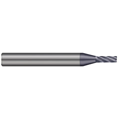 Square End Mill: 3/16" Dia, 5/16" LOC, 5 Flute, Solid Carbide