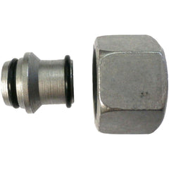 Compression Tube Cap: M18x1.5, 12" Tube ID, 12 mm Tube OD, Tube OD