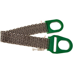 Wire Mesh Sling: Wire Mesh Choker, 4" Wide, 18' Sling Length, 18000 lb Vertical, 18000 lb Choker, 36000 lb Basket, Steel