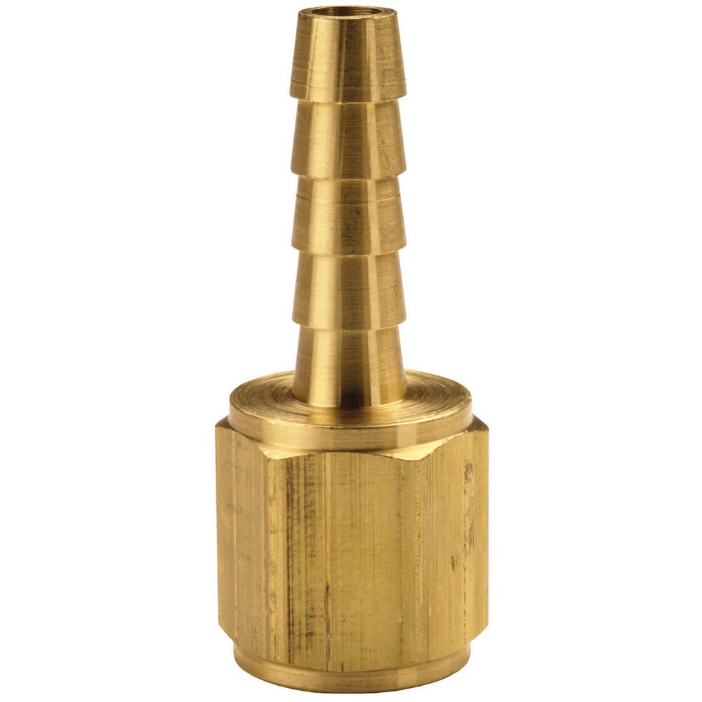 Barbed Hose Fittings; Fitting Type: Hose Barb Insert; Material: Brass; Thread Standard: NPTF; Thread Size: 1; End Connection: Hose Barb x Female NPT; Hose Inside Diameter (Inch): 1; Hose Outside Diameter: 1