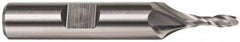 Square End Mill: 1-1/2" Dia, 1-5/8" LOC, 2 Flute, High Speed Steel