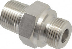 3/8" 316 Stainless Steel Pipe Hex Nipple