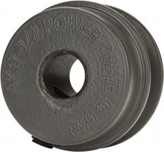 1/2" Bore Diam, 1-3/4" OD, Finished Bore Single Groove Sheave