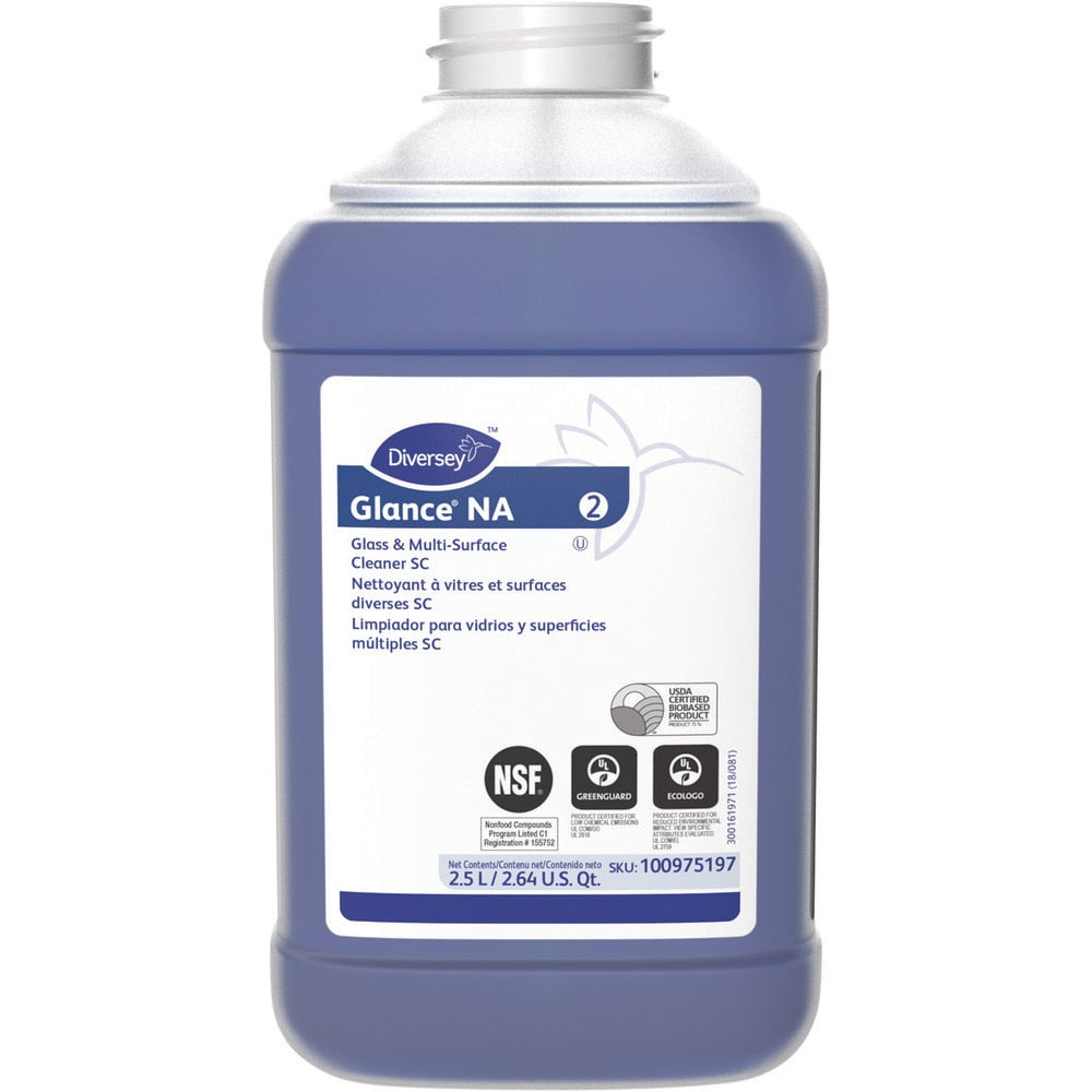 Glass Cleaners; Form: Liquid; Container Type: Bottle; Solution Type: Concentrated; Container Size: 2.5 L; Scent: Unscented; Concentrated: Yes