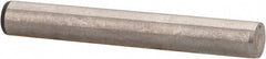 Dowel Pin: 3/16" Dia, 1-3/8" OAL, Stainless Steel, Grade 416, Passivated Finish