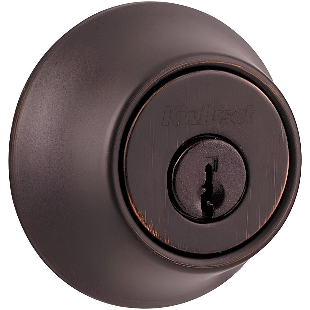 Deadbolts; Deadbolt Type: Deadbolt; Lock Type: Single Cylinder; Key Type: Keyed Different; Mount Type: Through Hole; Material: Zinc; Minimum Door Thickness: 1.375 in; Maximum Door Thickness: 1.75; Finish: Venetian Bronze