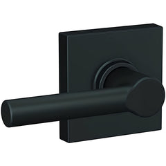 Lever Locksets; Lockset Type: Residentail Passage Cylindrical Lever; Key Type: Keyless; Back Set: 2-3/8; Cylinder Type: Keyless; Material: Zinc; Door Thickness: 1 3/8 - 1 3/4; Finish: Matte Black