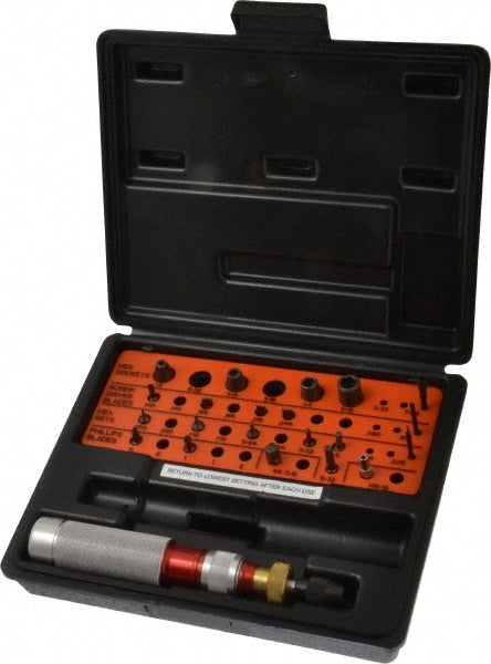 Torque Screwdriver: 6 to 30 in/lb Torque