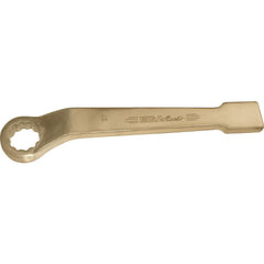 Slogging Box End Wrench: 3", 12 Point, Single End