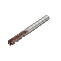 Corner Radius End Mill: 6.00 mm Dia, 19.00 mm LOC, 1.00 mm Radius, 5 Flute, Solid Carbide