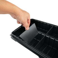 Tool Box Case & Cabinet Accessories; Accessory Type: Insert Tray; Material: Plastic; Overall Thickness: 15.59 in; Overall Width: 12; Overall Height: 1.97 in