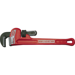 Pipe Wrenches; Wrench Type: Heavy-Duty Pipe; Maximum Pipe Capacity (Inch): 2; Overall Length (Inch): 12; Overall Length (mm): 320.0000; Material: Ductile Iron, Alloy Steel, Chromium-Vanadium Steel; Jaw Texture: Serrated