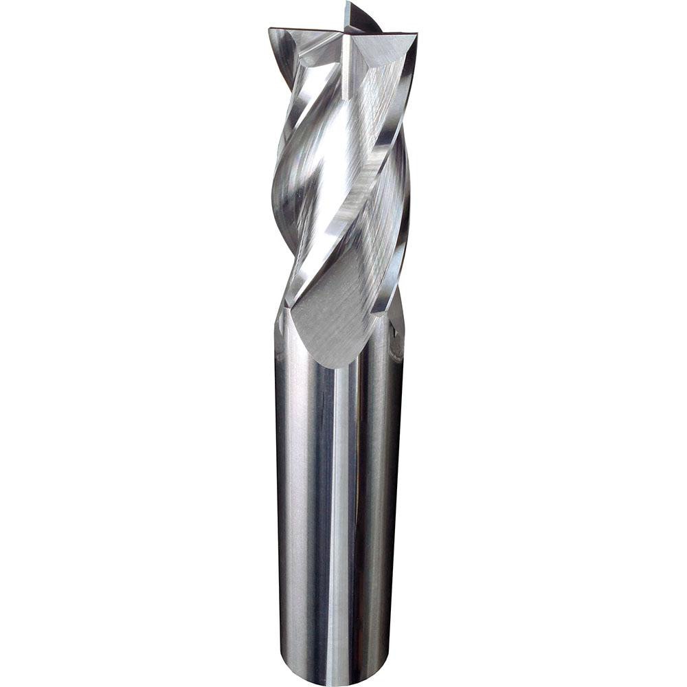 Square End Mill: 0.0100" Dia, 0.0300" LOC, 4 Flute, Solid Carbide