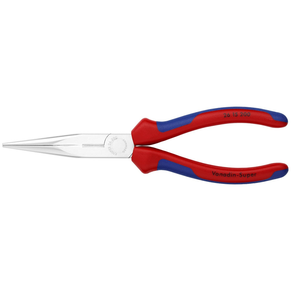 Long Nose Pliers; Pliers Type: Long Nose Pliers, Cutting; Jaw Texture: Serrated; Jaw Length (Inch): 2-7/8; Jaw Width (Inch): 45/64