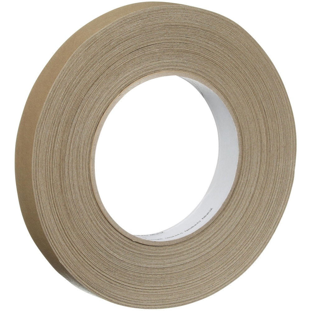 Paper Splicing Tape; Material Type: Paper; Width (mm): 0.709 in, 18 mm; Length (Meters): 58.000; Color: Tan