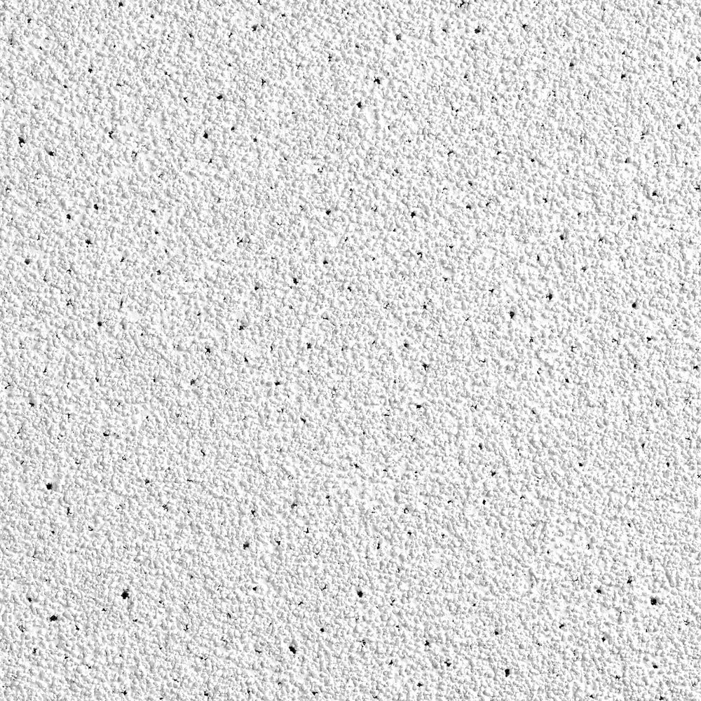 Ceiling Tiles; Color: White; Material: Wet-Formed Mineral Fiber; Length (Inch): 24; Width: 24; Grid Size (Inch): 15/16; Edge Type: Square; Texture: Fine; Noise Reduction Coefficient Rating: 0.50