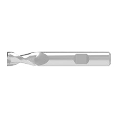 Corner Chamfer End Mill: 8.00 mm Dia, 18.00 mm LOC, 2 Flute, 0.15 mm Chamfer Width, Solid Carbide