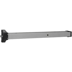 Push Bars; Material: Metal; Locking Type: Exit Device Only; Maximum Door Width: 3 ft; Finish/Coating: Aluminum Painted; Minimum Door Width: 2.33 ft