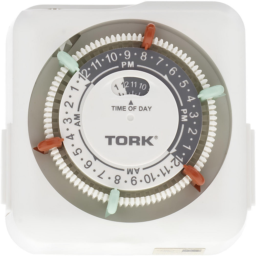 Electrical Timers & Timer Switches; Switch Type: Mechanical Timer Switch; Recommended Environment: Indoor; Timing Range: 24 h; Minimum On/Off Time: 30 min; Voltage: 120.00; Amperage: 15.0000