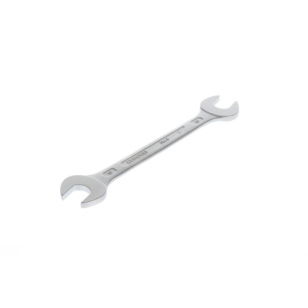 Open End Wrenches; Head Type: Flat; Wrench Size: 18 x 19 mm; Material: Vanadium Steel; Finish: Chrome