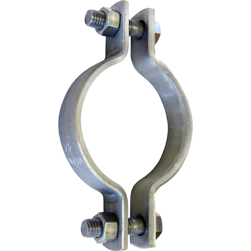 Pipe & Cable Clamps; Clamp Type: Medium Pipe Clamp; Clamp Color: Gray; Material: Carbon Steel; Nominal Pipe Size: 3/4